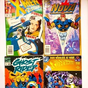 Marvel Comics and DC Comic Books Bundle